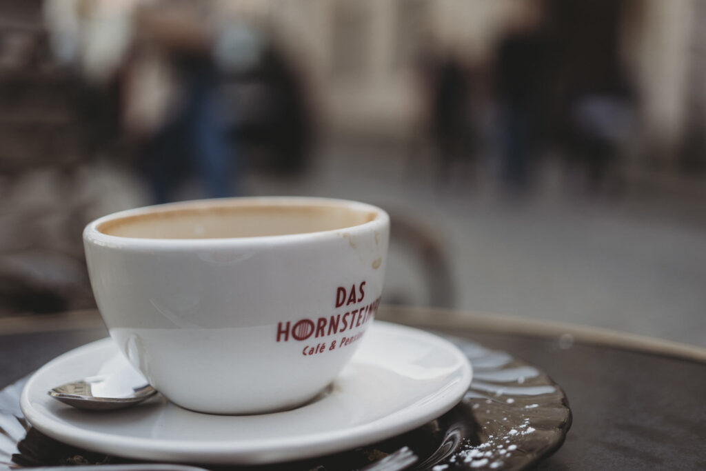 Cafetasse das Hornsteiner Cafe & Pension in Passau