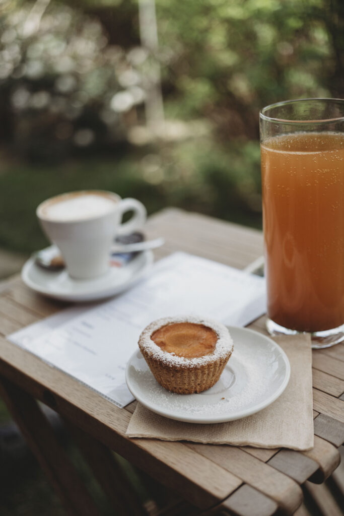 RadlerRast Kaffee frische Marillentörtchen